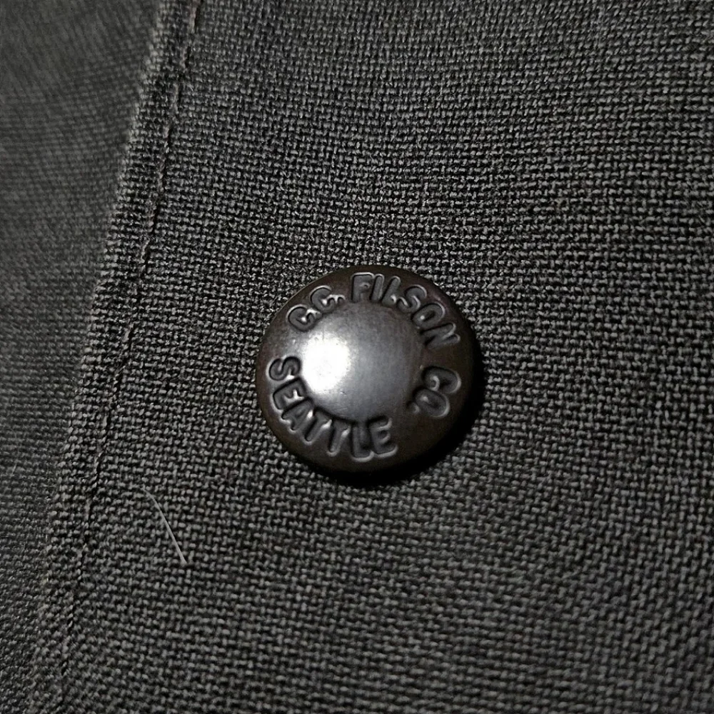 Filson | Tin Cloth Cruiser Jacket | Raven Black | Mens | XL - Picture 11 of 16